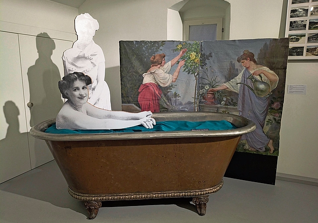 Die Kurhäuser um 1900 lockten mit ihrem Bade-Angebot.Fotos: M. Schaffner