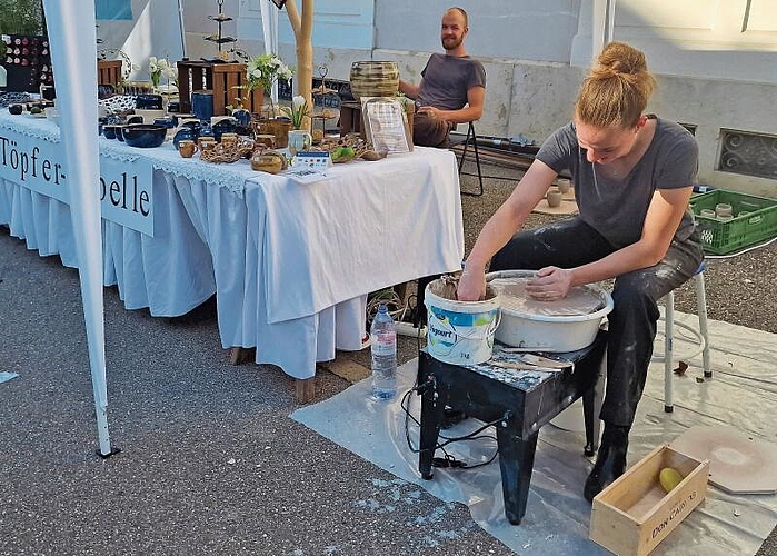 Fabienne Gutzwiller bei der Arbeit.