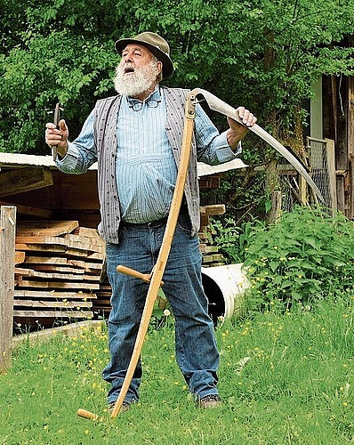 Der kürzlich verstorbene Sensen-Profi Hansjörg von Känel. Foto: zVg