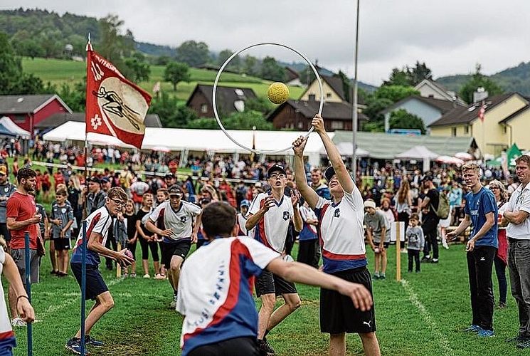 Spiel und Spass stand im Vordergrund.