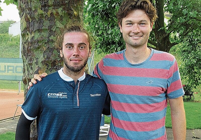 Martin Poplawski (Sieger) und Julian Mordig (Finalist).
