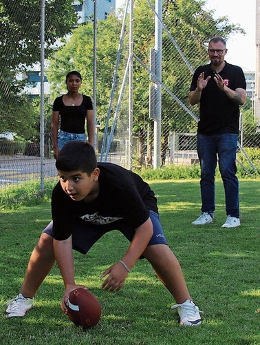 Milo Graf (r.) im Einsatz als Coach.