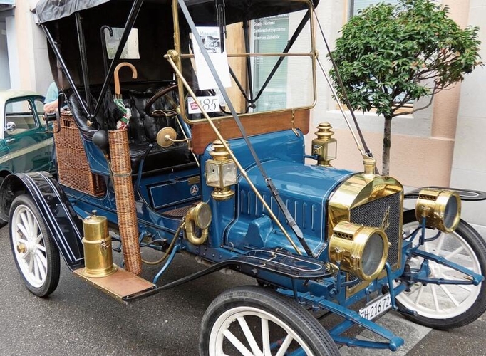 Das älteste Auto an diesem Treff: Ein Maxwell AB Jahrgang 1909.