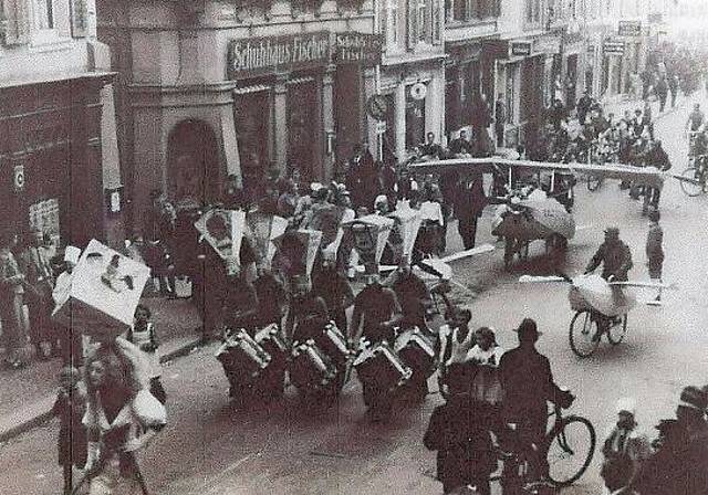 Letzter Umzug vor dem 2. Weltkrieg (1938). Foto: Privatarchiv Meyer
