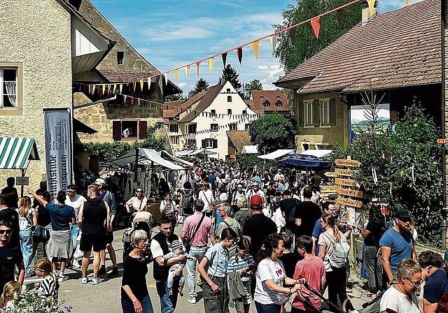 Insgesamt 21500 Besucher und Besucherinnen haben Oltingen am vergangenen Wochenende die Ehre erwiesen. Fotos: M. Degen