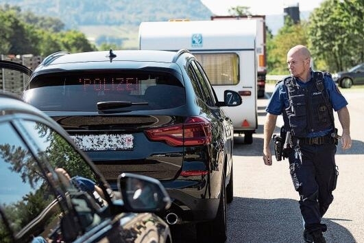 «Die Polizei muss auf der Strasse spürbar sein.» Fotos: Polizei BL