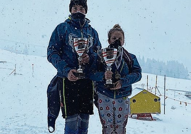 Nadir Lais (l.) und Maria Ballmer.  Foto: zVg