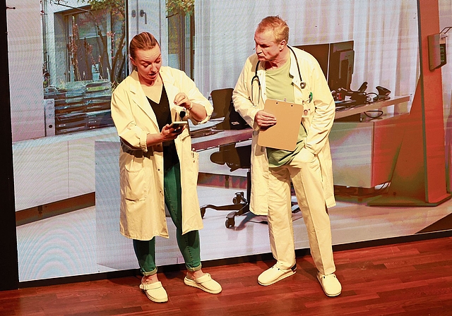 Medizinische Beratung. Fotos: B. Eglin