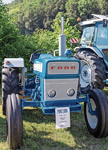 Ein Ford mit Baujahr 1969.