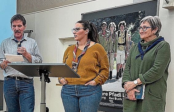 Thomas Baumgartner, Verena Baumgartner Schölly und Elvira Langendorf (v. l.).