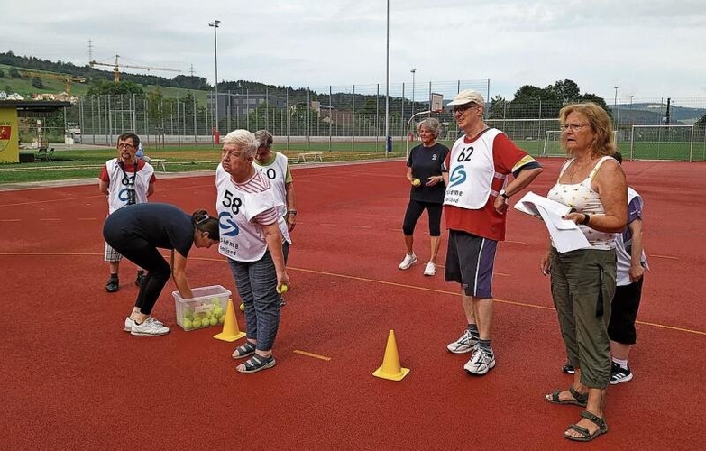 Die Sportlerinnen und Sportler konnten sich in verschiedenen Disziplinen messen.