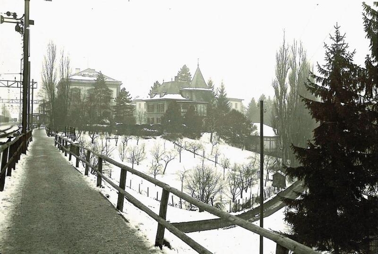 Poststrasse, Blick Richtung Palazzo, 1922.Fotos: zVg