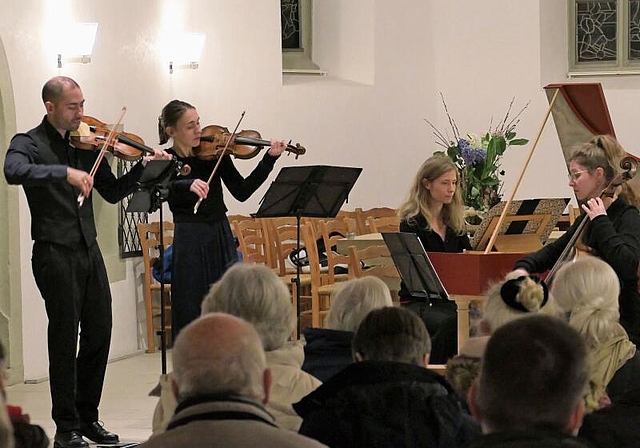 Das Ensemble des Vereins «Der Musikalische Garten» sorgte für ein ultimatives Klangerlebnis.  Fotos: Pier-Giuseppe Cacciatori
