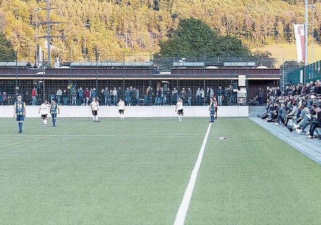 Auch das neue Clubhaus des FC Bubendorf spielte am Samstag eine Hauptrolle. Fotos: M.Herrmann
