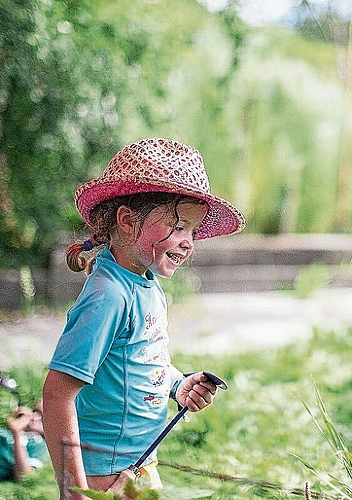 Im Einklang mit dem naturnahen Garten.