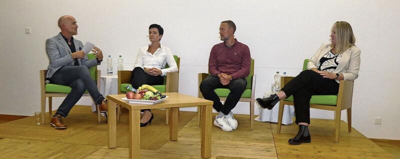 Michael Sokoll, Brigitte Baur, Marc Brändli und Nicole Schneeberger (v. l.).Foto: zVg