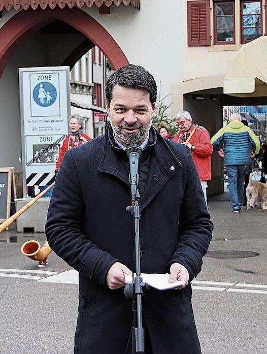 Stadtpräsident Daniel Spinnler würdigte das «Törli» als USP.