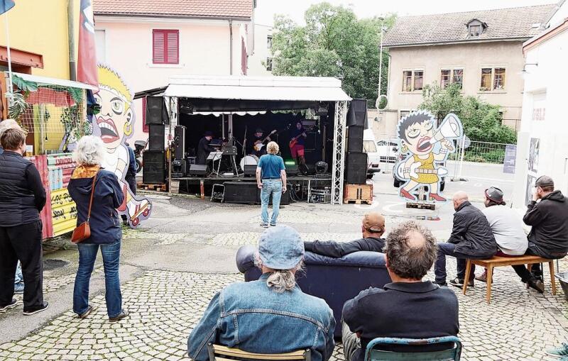 Bertha-Openair auf dem Ziegelhof-Areal. Fotos: Beat Eglin