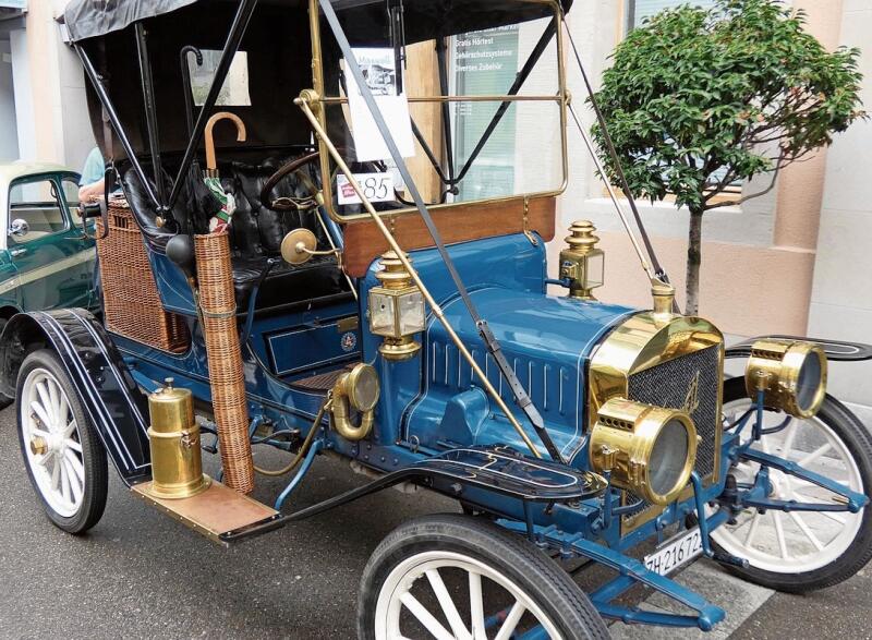 Das älteste Auto an diesem Treff: Ein Maxwell AB Jahrgang 1909.