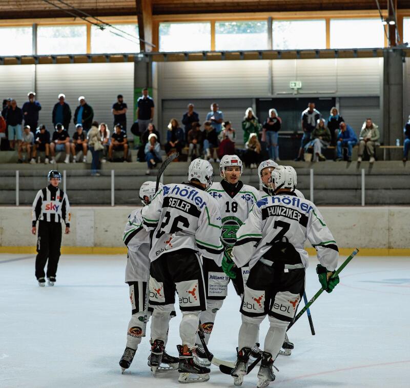 Jubel für den EHC Zungen-Sissach.