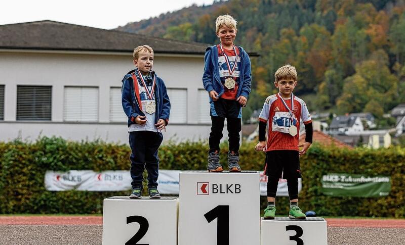 Stolz danach eine Medaille zu erhalten.