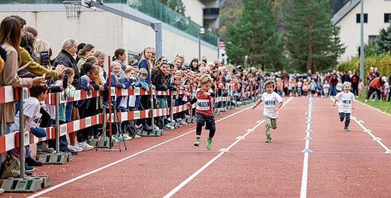 Niemand zu klein, ein richtiger Sprinter zu sein. Fotos: M. Herrmann