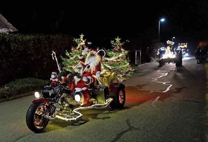 Der Samichlaus darf natürlich nicht fehlen.
