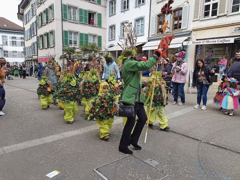 Das «Waldvölkli» vom Kindergarten Schwieri 1.