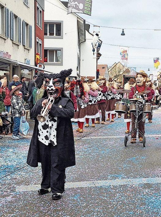 Die Guggemusig FGS Sissach brachte Stimmung.