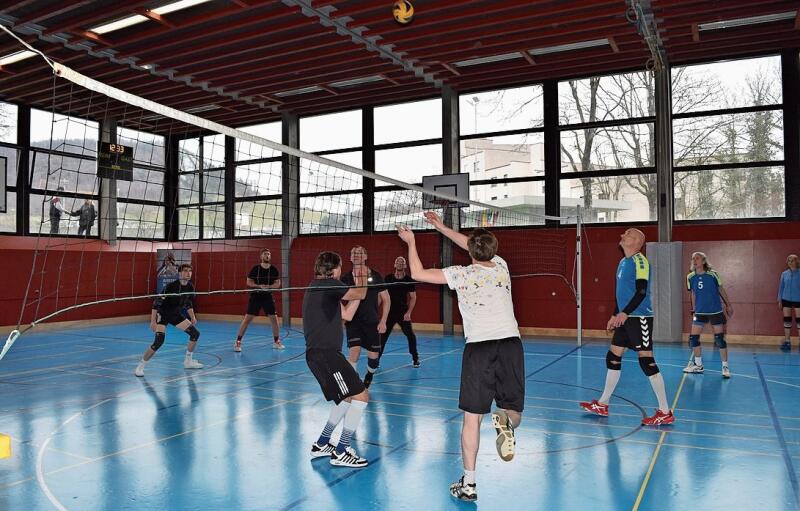 In der Sparte Volleyball waren 17 Mannschaften am Start. Fotos: zVg
