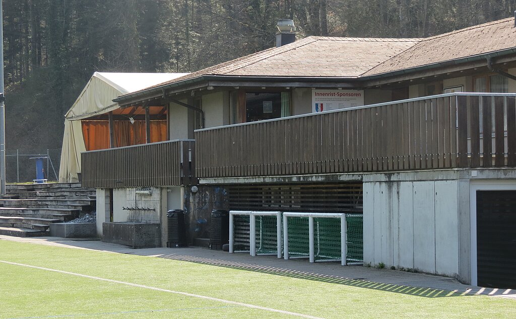 Clubhaus FC Gelterkinden. Fotos: S. van Riemsdijk
