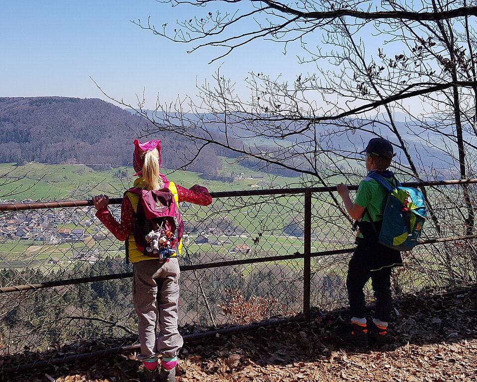 Auf der Rickenbacherfluh.
